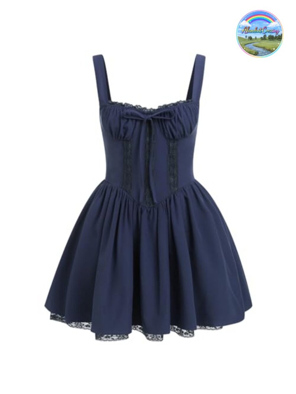 Women's Corset Mini Dress Floral Lace Sleeveless Bohemian Summer Sundress
